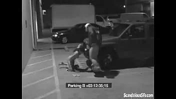 Play Security blowjob by hot babe caught on cctv