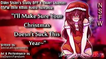 play R18 xmas audio rp heißes älteres Mädchen schleicht sich während einer Weihnachtsfeier in dein Zimmer ... sie möchte, dass du ihr "den Strumpf stopfst" ~ f4m itsdannifandom