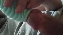 play Horny Babe Can't Resist New Toy: Intense Masturbation Session with Cumshot